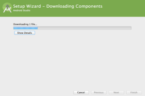 Android Studio - Download Components